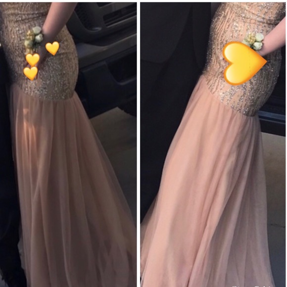 Gold Prom Dress - Picture 7 of 7